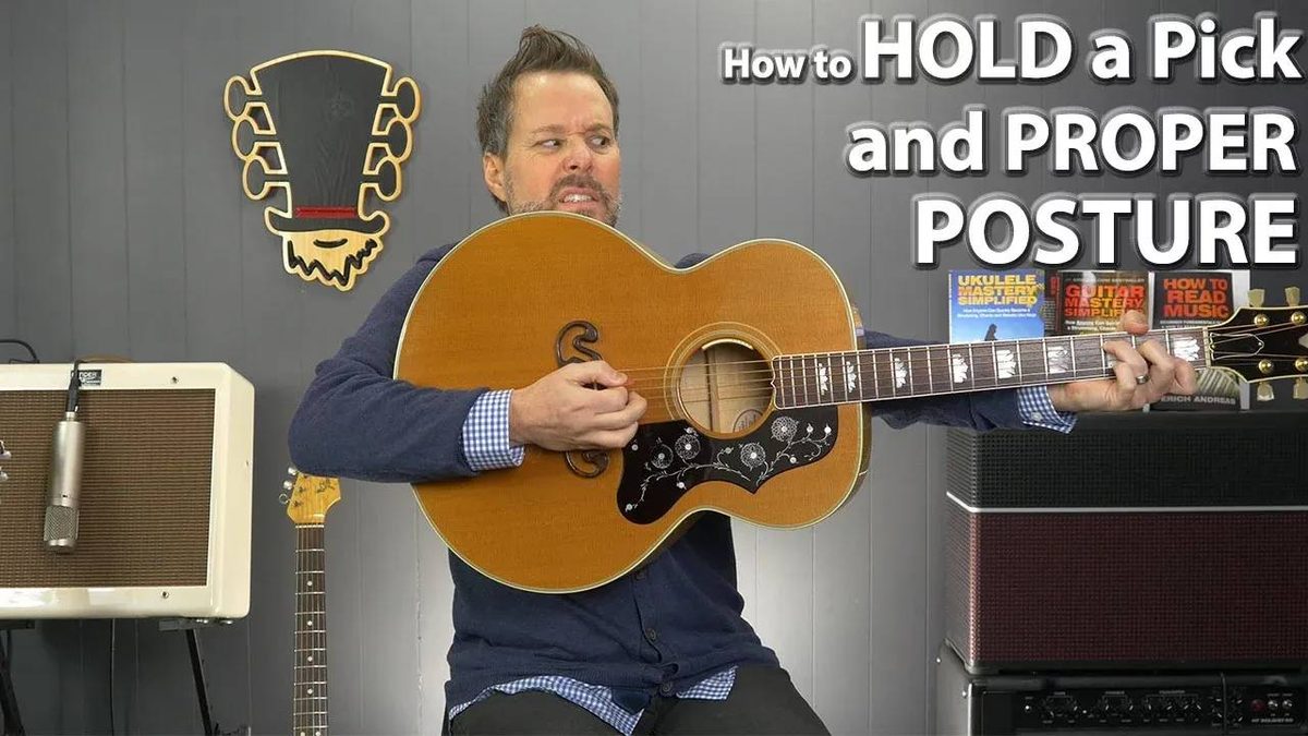How to Hold a Guitar Properly for Beginners